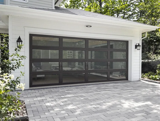 Melbourne Garage Door Repair design specialist presenting custom garage door options to Melbourne homeowner