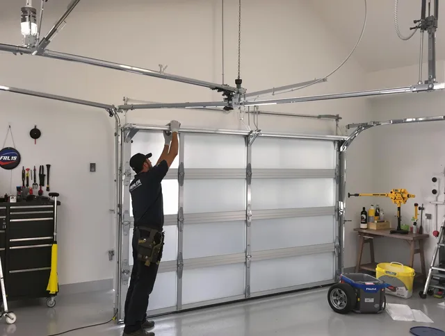 Melbourne Garage Door Repair certified team performing precision garage door installation in Melbourne