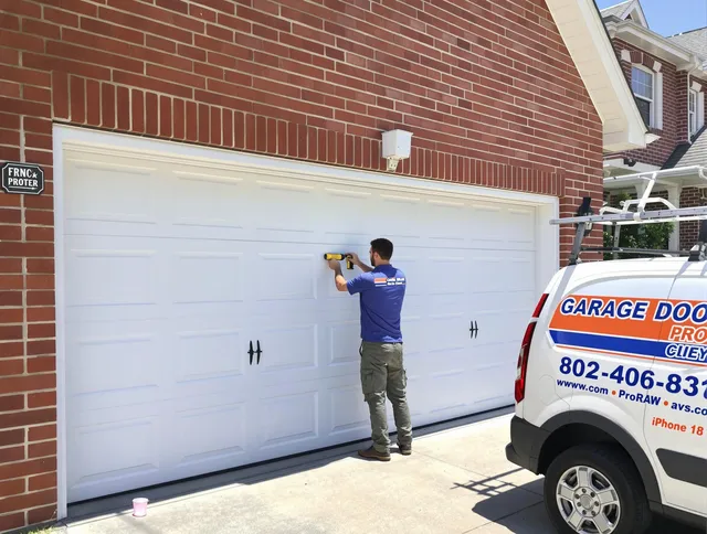 Local garage door repair service by Melbourne Garage Door Repair in Melbourne