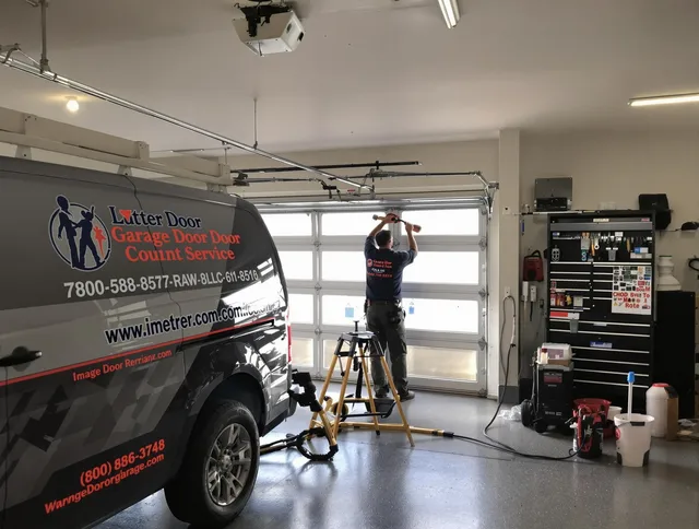 Melbourne Garage Door Repair team performing same-day garage door repair in Melbourne