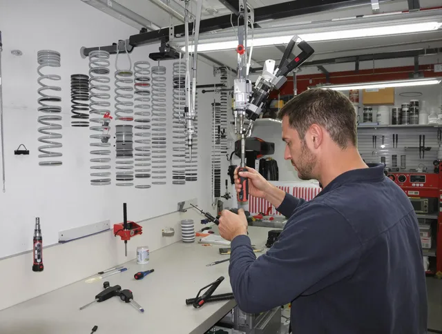 Melbourne Garage Door Repair safety certified technician performing precision spring replacement in Melbourne